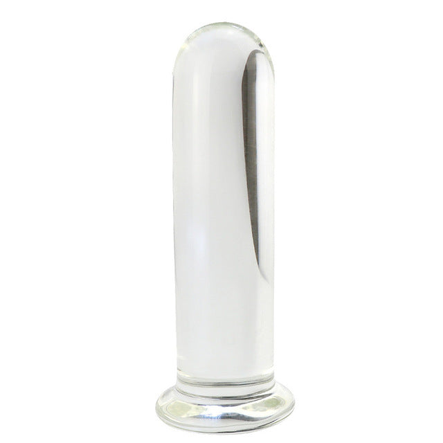 DILDO DI VETRO CON SPIRALE